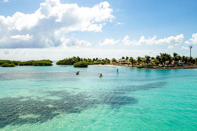 belize private island vacation