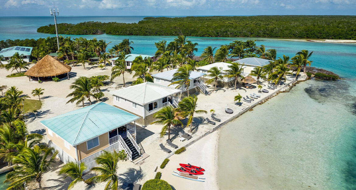 private island experience in belize